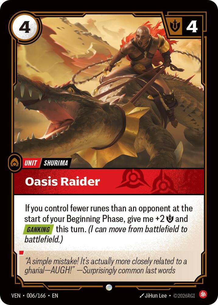 Oasis Raider #006