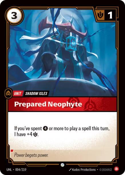Prepared Neophyte [Foil] #4