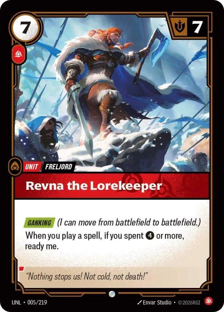 Revna the Lorekeeper #5