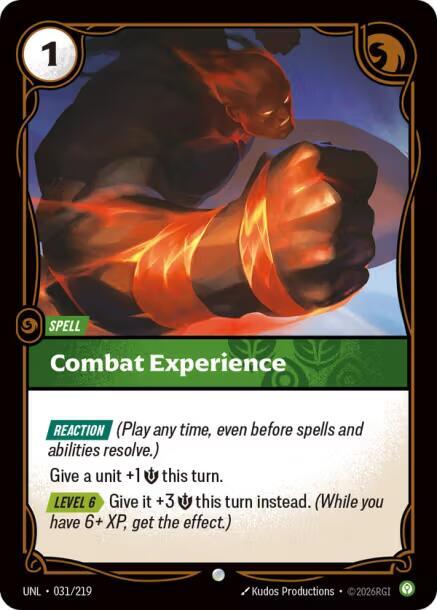 Combat Experience [Foil] #31