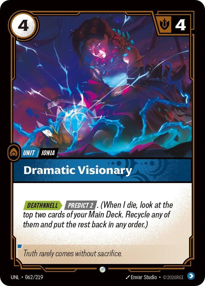 Dramatic Visionary [Foil] #62