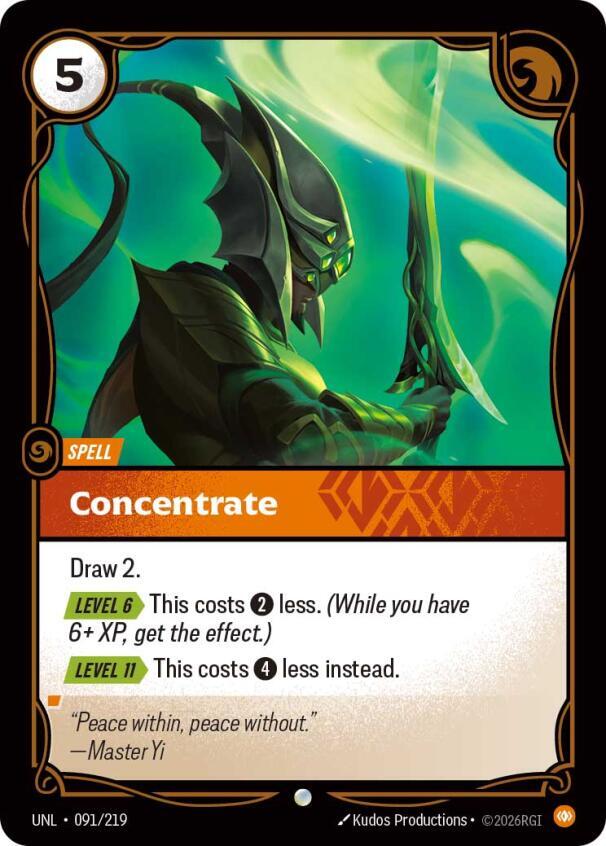 Concentrate [Foil] #91