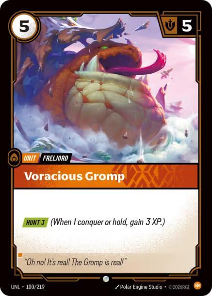 Voracious Gromp [Foil] #100