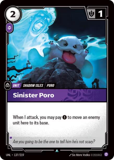 Sinister Poro [Foil] #137