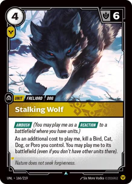 Stalking Wolf #166