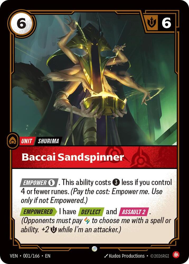 Baccai Sandspinner [Foil] #001
