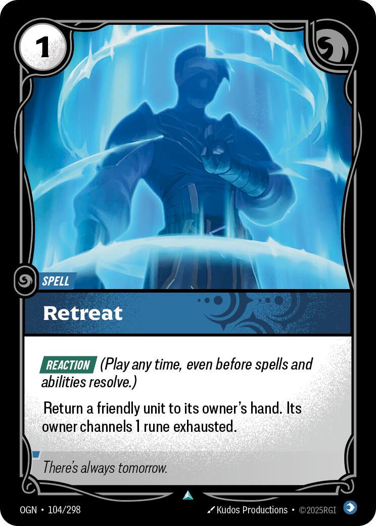 Retreat [Foil] #104