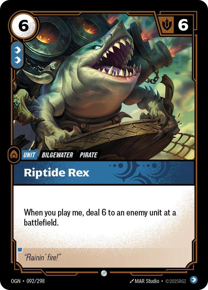 Riptide Rex [Foil] #92