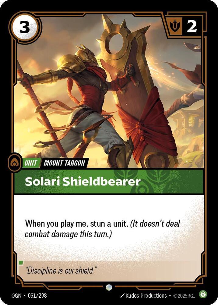 Solari Shieldbearer [Foil] #51